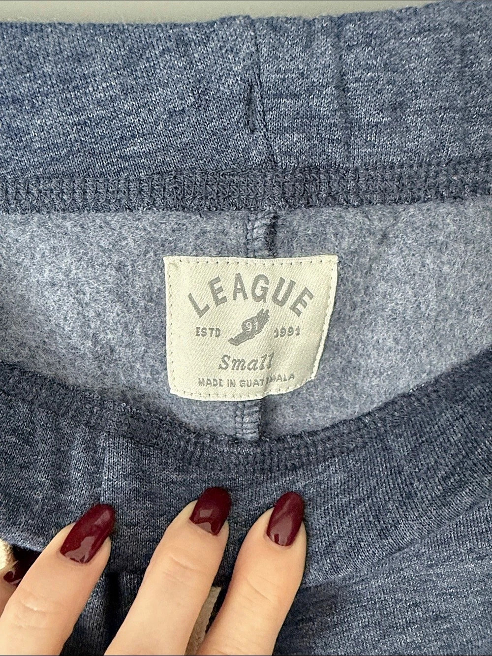 League Women'Small Jogger Leggings Blue Size Small NWT - Picture 6 of 6